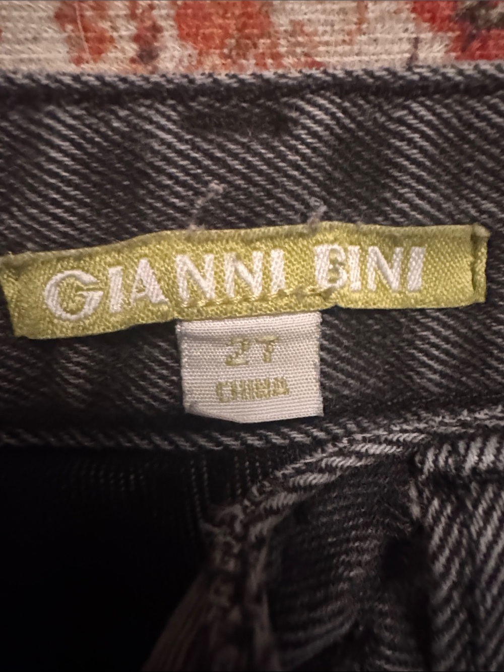 Gianni Bini Black Denim Jeans